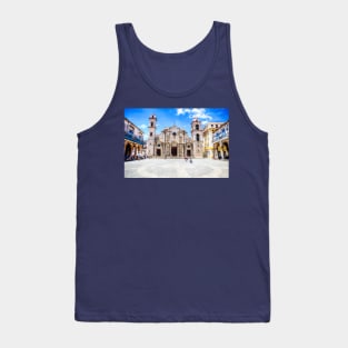 Havana Cathedral Catedral de San Cristobal Tank Top